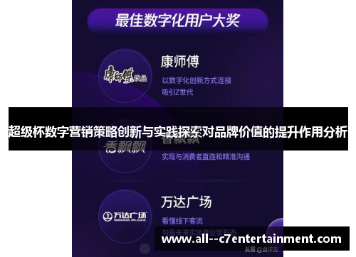 超级杯数字营销策略创新与实践探索对品牌价值的提升作用分析